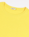 Shop Yolo Yellow Boyfriend Sleeve T-Shirt