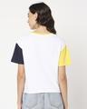 Shop Yolo Yellow Contrast Sleeve T-Shirt-Design