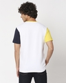 Shop Yolo Yellow Contrast Sleeve T-Shirt-Full