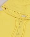 Shop Yolo Yellow Henley Hoodie T-Shirt