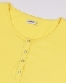 Shop Yolo Yellow Henley T-Shirt