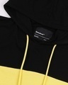 Shop Yolo Yellow Sport Trim Hoodie Vest