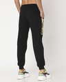 Shop Yolo Yellow Tape Color Block Joggers-Full