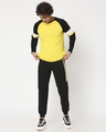 Shop Yolo Yellow Tape Color Block Joggers