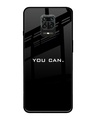 Shop You Can Premium Glass Case for Redmi Note 9 Pro Max (Shock Proof, Scratch Resistant)-Front