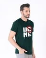 Shop You Can't See Me Half Sleeve T-Shirt (WWEL)-Design