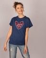 Shop Young At Heart Boyfriend T-Shirt-Design