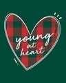 Shop Young At Heart Round Neck 3/4th Sleeve T-Shirt-Full