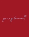 Shop Young Forever Army Round Neck 3/4th Sleeve T-Shirt