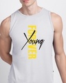 Shop Young Forever Round Neck Vest-Front