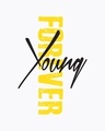 Shop Young forever Side Full Sleeve Raglan T-Shirt