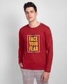 Shop Your Fear Full Sleeve T-Shirt-Front