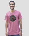 Shop Your Way Half Sleeve T-Shirt-Frosty Pink-Front