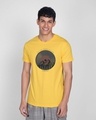 Shop Your Way Half Sleeve T-Shirt-Summer Yellow-Front
