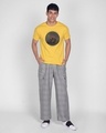 Shop Your Way Half Sleeve T-Shirt-Summer Yellow-Design