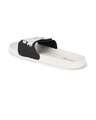 Shop Men's White Yuji Itadori Velcro Sliders-Full