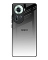 Shop Zebra Gradient Premium Glass Case for Oppo Reno11 5G(Shock Proof, Scratch Resistant)-Front