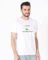 Shop Zeher Khaoge Half T-Shirt-Front