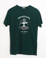 Shop Zero Ducks Given Half Sleeve T-Shirt-Front
