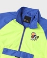 Shop Men's Blue & Green Zero Gravity Color Block Windcheater Jacket