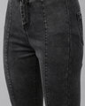 Shop Women's Black Cotton Skinny Fit Clean Look Jeans-Full