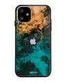 Shop Zig-Zag Printed Premium Glass Cover For iPhone 11 (Impact Resistant, Matte Finish)-Front