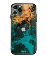 Shop Zig-Zag Printed Premium Glass Cover For iPhone 11 Pro Max (Impact Resistant, Matte Finish)-Front