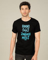 Shop Zindagi Mei Mauj Half Sleeve T-Shirt-Front