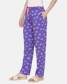 Shop Women's Purple Corallites Impression Cotton Pyajama-Design