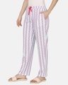 Shop Women's Petit Four Jigsaw Jungle Knit Cotton Pyjamas-Design