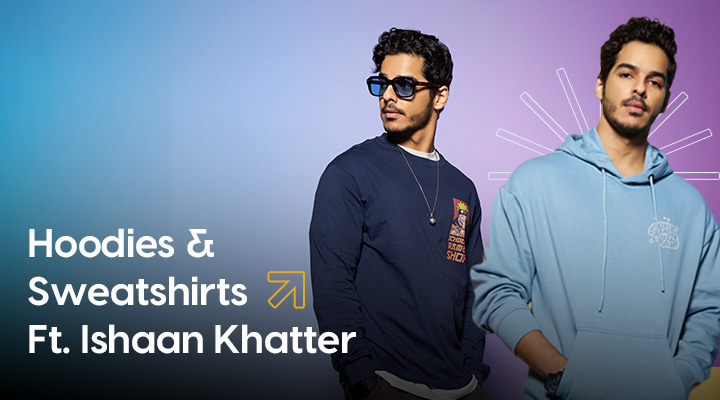Buy Stylish Hoodies and Sweatshirts for Men Online India
