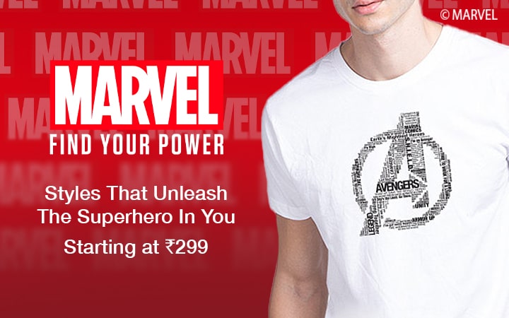 bewakoof avengers t shirt