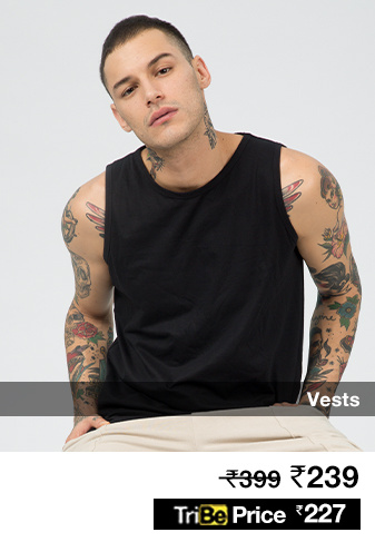 Men's Plain Vests