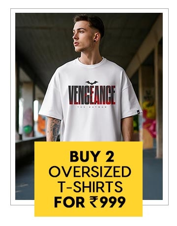 Buy 2 Oversized t-shirts at 999