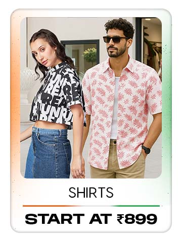 Shirts starts 999