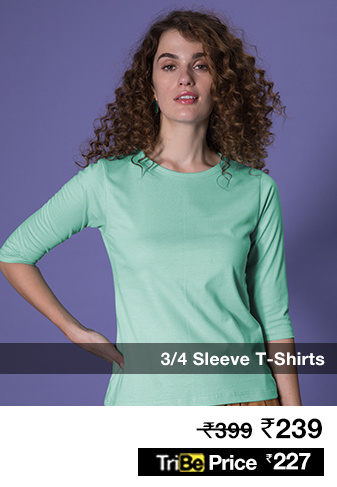 Women's 3/4 Sleeve T-Shirts