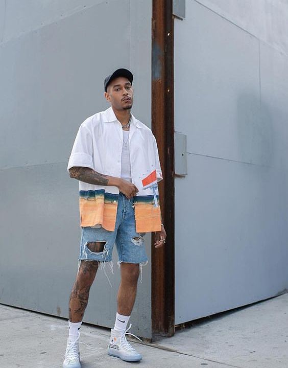 5 Denim Shorts Outfit Ideas For Men To Look Cool