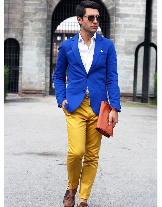 Yellow & Blue - Color Combinations for Men | Bewakoof Blog