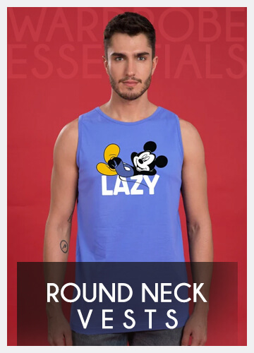 Sleeveless t-shirts for men