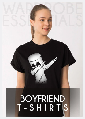 Boyfriend T-Shirts for Women