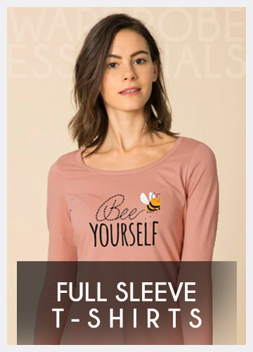 Full Sleeve T-Shirts for Women