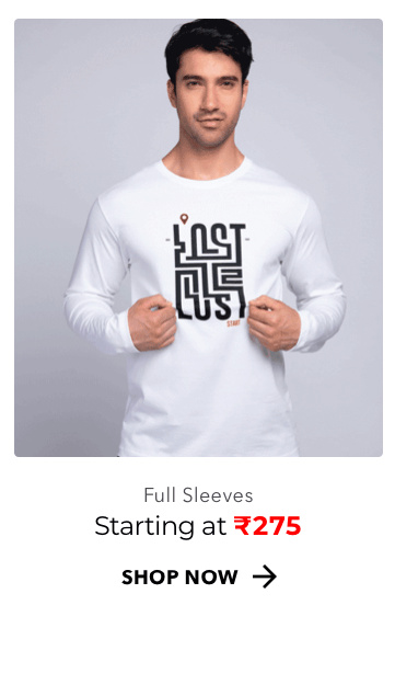Full Sleeve T-Shirts for Men
