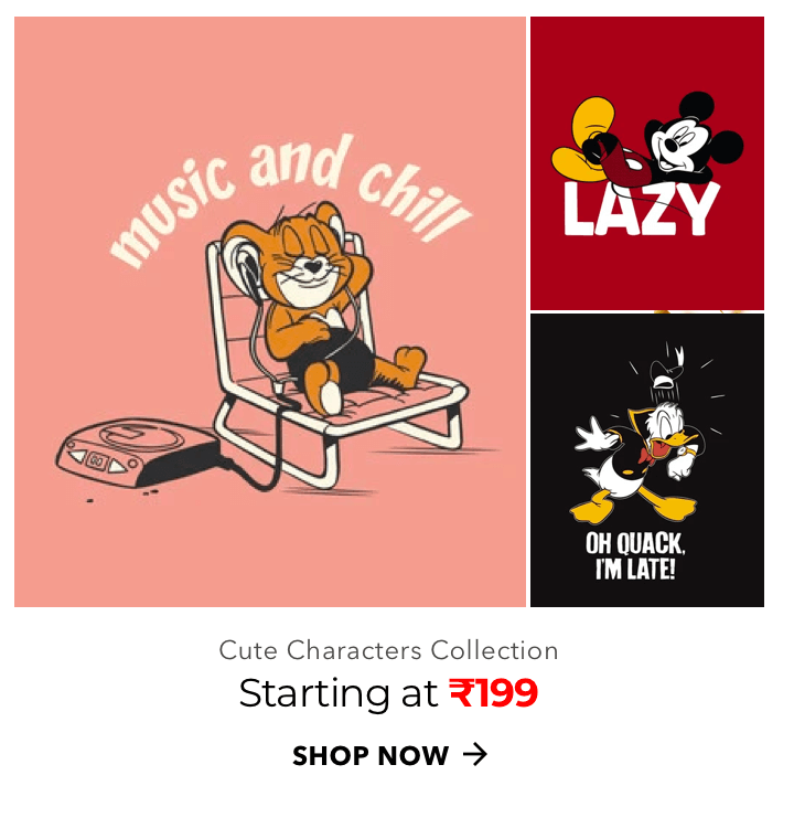 Cute Characters T-Shirts