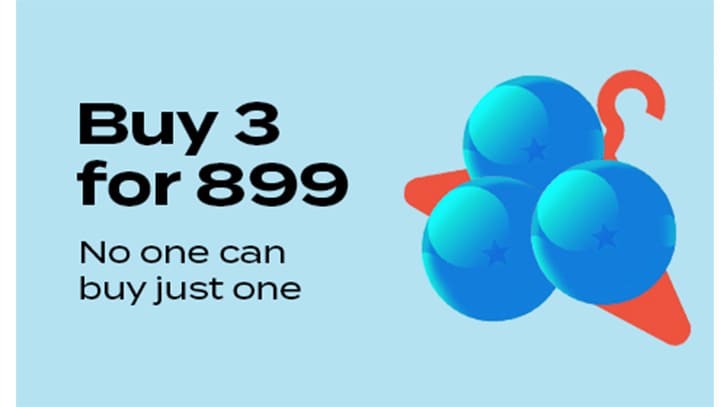 B3 for 899