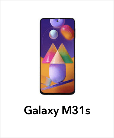 Samsung M31S Glass Back Cover