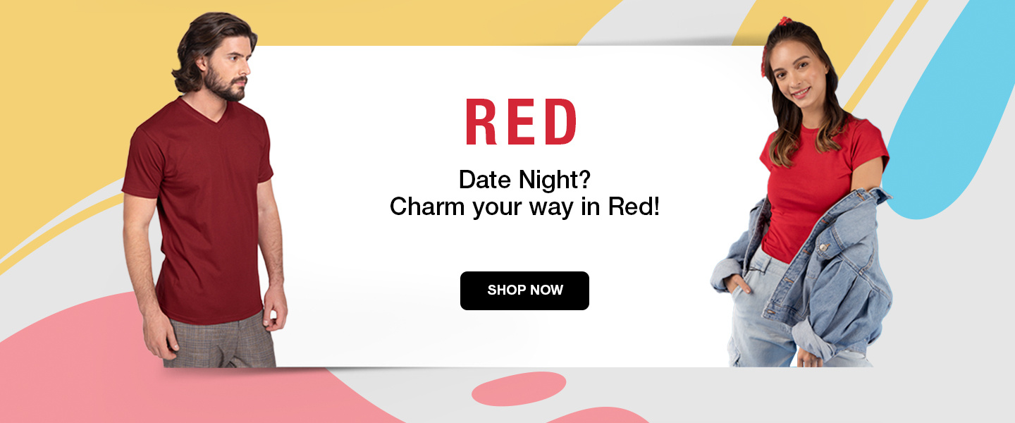 Red Color T-Shirts
