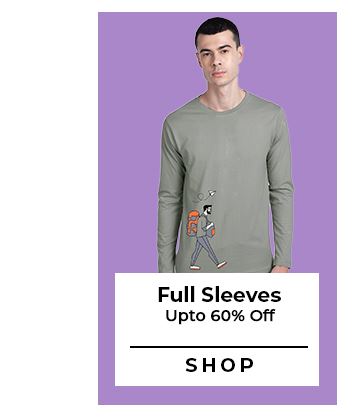 Full Sleeve T-Shirts for Men