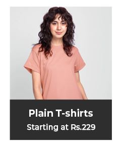 Plain T-Shirts for Women