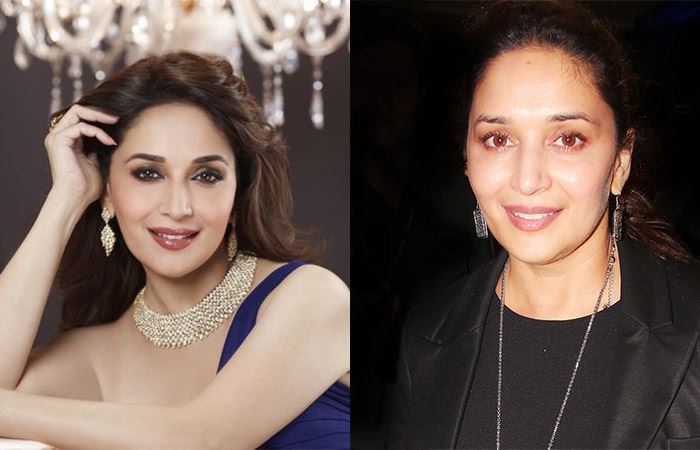 Madhuri dixit - Bollywood Actresses Without Makeup | Bewakoof Blog