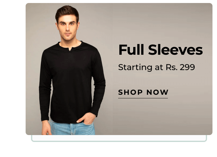 Full Sleeve T-Shirts for Men